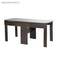 Стол-книжка, 1650 &times; 800 &times; 755 мм, цвет венге тёмный