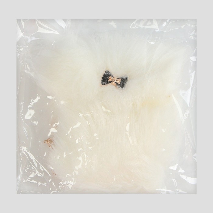 Сумка для кукол «Меховая», цвет белый Сумка для кукол «Меховая», цвет белый