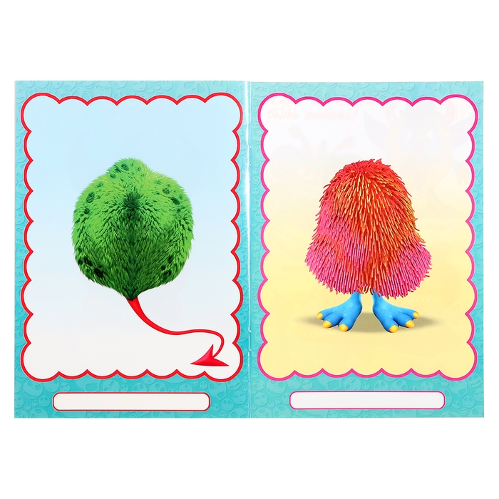 Книжка с наклейками. Создай своего монстрика. Одноглазенько Книжка с наклейками. Создай своего монстрика. Одноглазенько