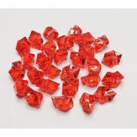 Искусственный лед, 260 шт, 25 х 18 мм, красный Искусственный лед, 260 шт, 25 х 18 мм, красный
