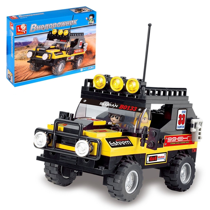 Конструктор &laquo;Внедорожник&raquo;, 172 детали