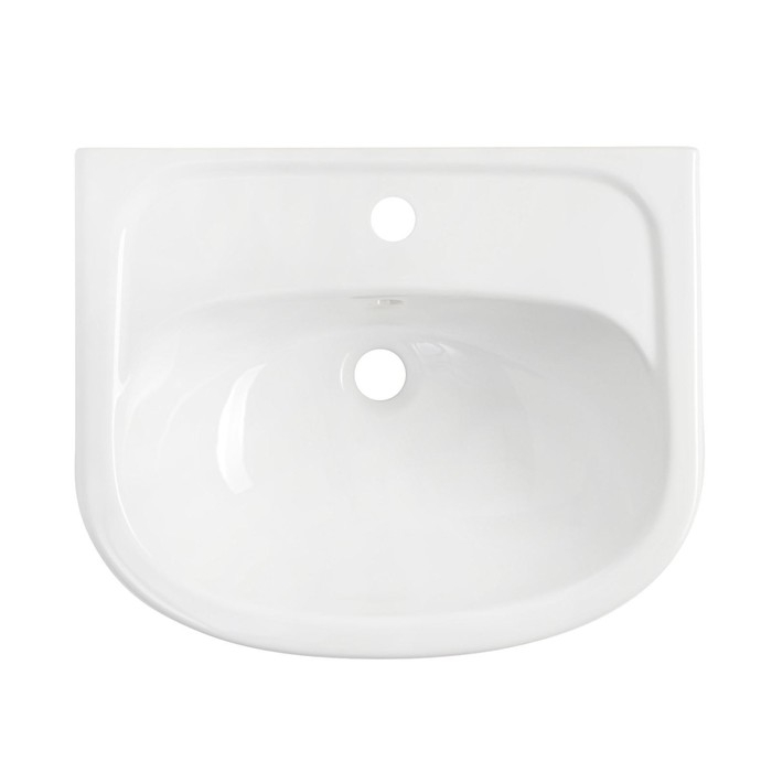 Комплект мебели: Тумба "Венге 50" + раковина "Элегия-50", 48,6 х 30,7 х 82 см