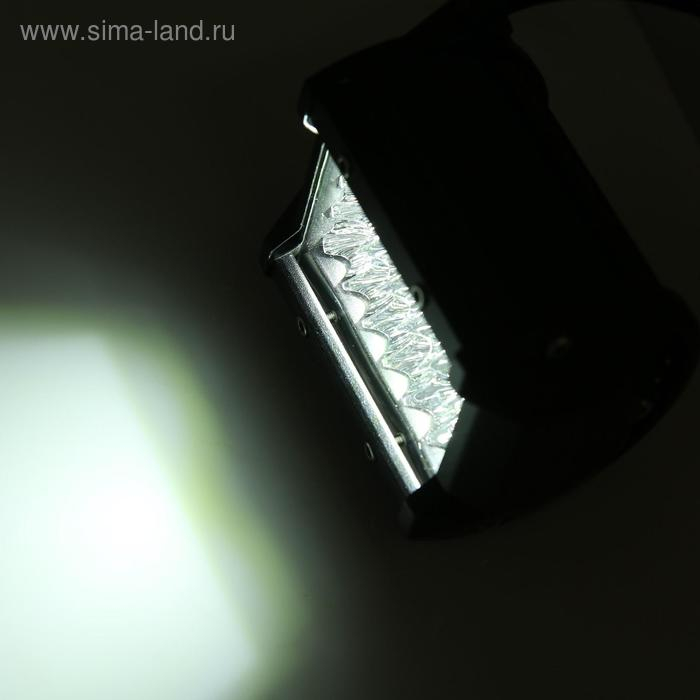 Фара светодиодная Skyway OFF ROAD, прямоугольная, 12/24 В, 72 Вт, 24 диода, 95 х 75 мм Фара светодиодная Skyway OFF ROAD, прямоугольная, 12/24 В, 72 Вт, 24 диода, 95 х 75 мм