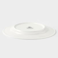 Тарелка фарфоровая пирожковая Wilmax Stella Pro, d=15 см, цвет белый