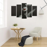 Картина модульная на подрамнике "Искушение" 2-25х53см , 2-25х67см , 1-25х80 см ,80х140 см Картина модульная на подрамнике "Искушение" 2-25х53см , 2-25х67см , 1-25х80 см ,80х140 см