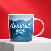 Набор керамический &laquo;Лучший дедушка&raquo;, кружка 350 мл, ложка