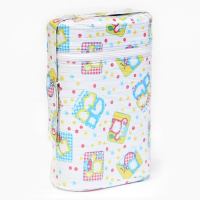 Термосумка - контейнер для 2-х классических бутылочек (пенопласт), цвет МИКС Термосумка - контейнер для 2-х классических бутылочек (пенопласт), цвет МИКС