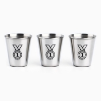 Стопки, набор в мешке &laquo;Мастер спирта&raquo;, 3 шт х 70 мл