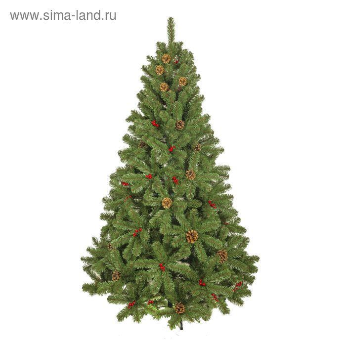 Ёлка  "Новогодняя сказка" 150 см, d нижнего яруса 100 см, 421 ветка