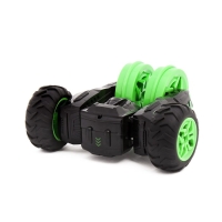 Машина радиоуправляемая &laquo;Перевертыш - Трансформер&raquo;, работает от аккумулятора, цвет зелёный