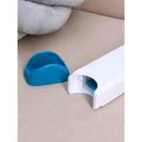 Щётка для удаления шерсти и волос с одежды и мебели с ручкой Доляна, 33&times;7,5&times;5 см, цвет синий