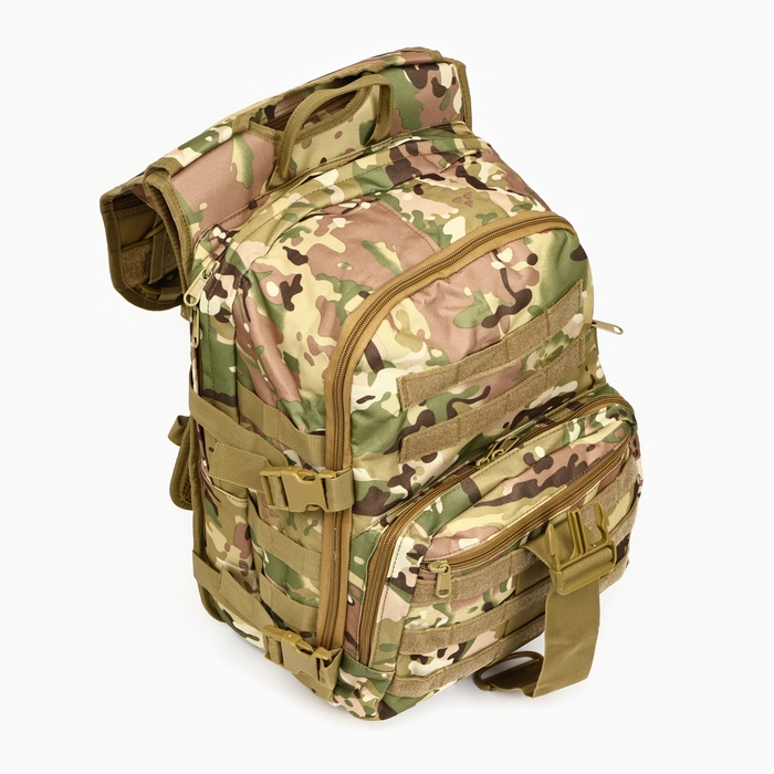 Рюкзак тактический "Storm tactic" мужской, стропы MOLLE, 40 л, камуфляж мультикам