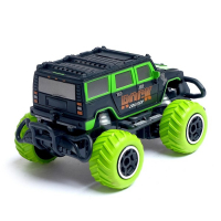 Джип радиоуправляемый «Граффити», работает от батареек, цвет зелёный Джип радиоуправляемый «Граффити», работает от батареек, цвет зелёный