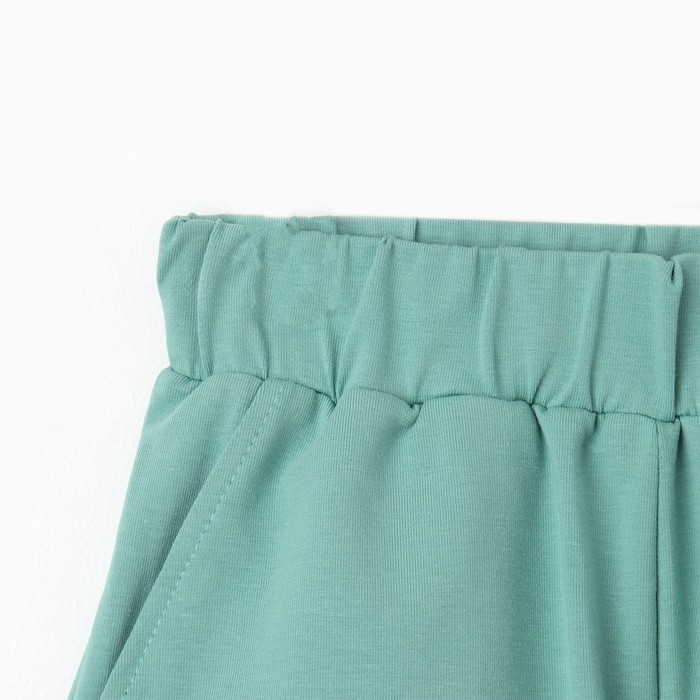 Шорты для девочки MINAKU цвет оливковый, рост 98 см