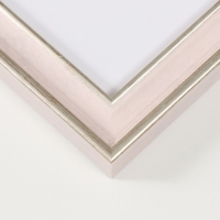 Фоторамка пластик Gallery 20х20 см, 642490 розовый (пластиковый экран)