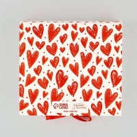 Коробка под 9 конфет с ячейками &laquo;Я люблю тебя&raquo; 14.5 х 13.5 х 3.5 см