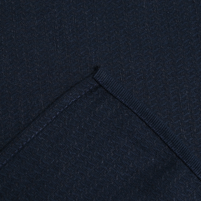 Полотенце Этель, цв. тёмно-синий, 80х147 см, 60% лён, 40% хл, 245 г/м2