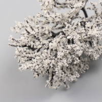 Искусственное растение для творчества пластик "Снежное дерево" 12 см