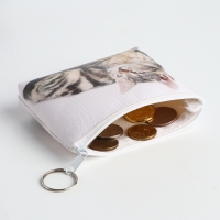 Кошелёк детский на молнии &laquo;Выбражулька&raquo;, цвет белый