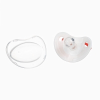 Набор: Соска - пустышка с держателем &laquo;Коала&raquo;, классичекая, +6 мес, цвет коралловый