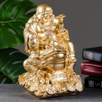 Копилка "Хотей на лягушке" средний, 25х17х19см Копилка "Хотей на лягушке" средний, 25х17х19см