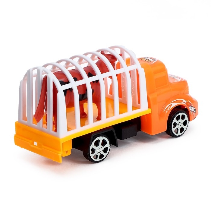 Грузовик инерционный &laquo;Перевозчик&raquo;, с животным, МИКС