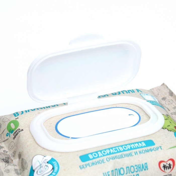 Влажная туалетная бумага Ecologica, 42 шт. Влажная туалетная бумага Ecologica, 42 шт.