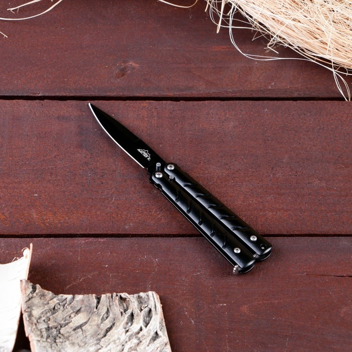 Нож-бабочка Нож-бабочка "Калиго" 16,3см, клинок 74мм/1мм