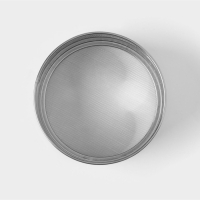 Сито для просеивания Доляна &laquo;Металлик&raquo;, d=13 см, цвет серебристый