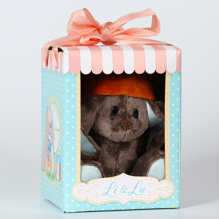 Мягкая игрушка зайка &laquo;Мишутка Lu&raquo;, 25 см