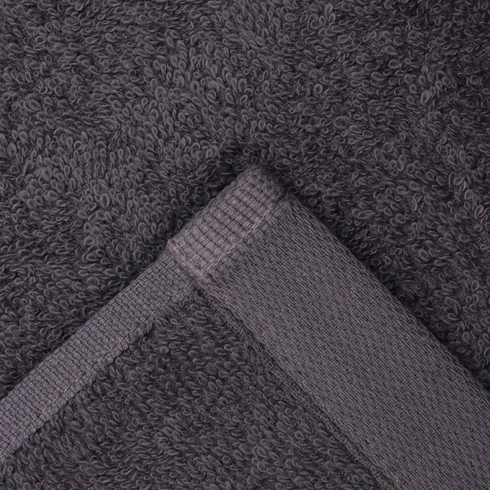 Полотенце махровое Love Life Полотенце махровое Love Life "Самум" 50*90 см, серый, оранж., 100% хл, 450 гр/м2