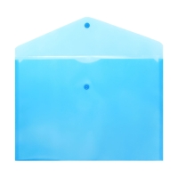 Набор папок-конвертов на кнопке 10 штук, А4, 150 мкм, Calligrata Standard, прозрачные, микс Набор папок-конвертов на кнопке 10 штук, А4, 150 мкм, Calligrata Standard, прозрачные, микс