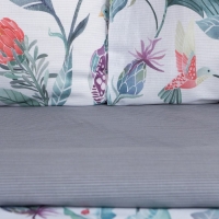 Постельное бельё Этель Евро &laquo;Тропический сад&raquo; 200х217 см, 220х240 см, 50х70 см -2 шт, поплин