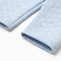 Костюм: толстовка и брюки Крошка Я, рост 80-86 см, голубой Костюм: толстовка и брюки Крошка Я, рост 80-86 см, голубой