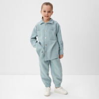 Костюм детский KAFTAN "Velvet", р. 36 (134-140), голубой