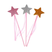 Карнавальный жезл &laquo;Звезда&raquo;, цвета МИКС