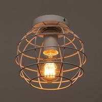 Люстра "Нола" 1х60Вт E27 белый 16х16х18 см BayerLux Люстра "Нола" 1х60Вт E27 белый 16х16х18 см BayerLux