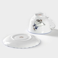 Чайная пара «Рококо. Гуси», 330 мл Чайная пара «Рококо. Гуси», 330 мл