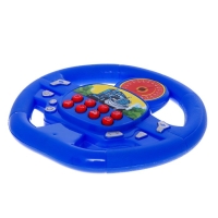 Музыкальный руль «Весело рулим», работает от батареек, цвета микс Музыкальный руль «Весело рулим», работает от батареек, цвета микс