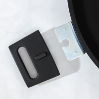 Сковорода &laquo;Традиция&raquo;, d=30 см, h=8,5 см, съёмные ручки, антипригарное покрытие, цвет чёрный