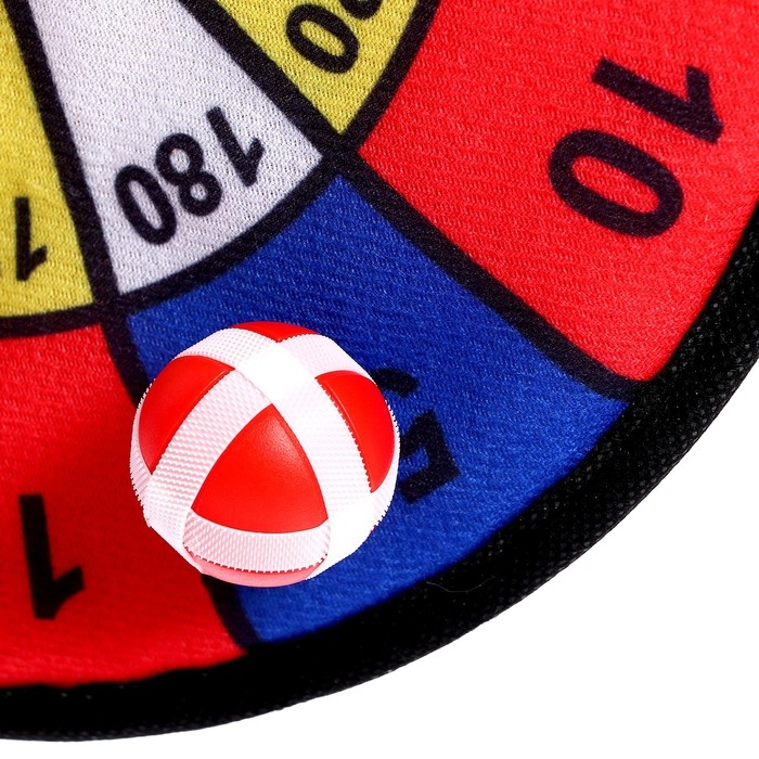 Дартс липучка &laquo;Чемпион&raquo;, на липучках, МИКС