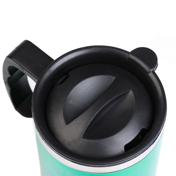 Термокружка, 450 мл, Алтай Термокружка, 450 мл, Алтай "Заряд энергии", сохраняет тепло 2 ч, 11 х 12 см