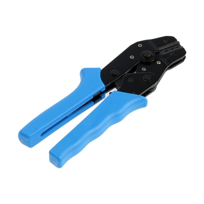 Пресс-клещи ТУНДРА, для обжима неизолированных медных наконечников и гильз, 0.5 - 6.0 мм2 Пресс-клещи ТУНДРА, для обжима неизолированных медных наконечников и гильз, 0.5 - 6.0 мм2