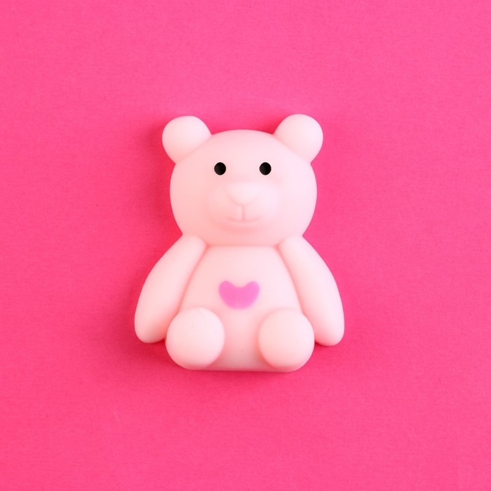 Мялка антистресс «Украл моё сердце», мишка, 5 х 4 см. Мялка антистресс «Украл моё сердце», мишка, 5 х 4 см.