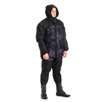 Костюм зимний &laquo;ГЕРКОН&raquo; кмф "черный питон" ткань: Алова/Кошачий глаз, 48-50/170-176