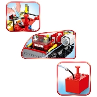 Конструктор пожарные &laquo;Гусеничный вездеход&raquo;, стреляет водой, 298 деталей