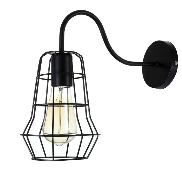 Бра 2532/1 E27 40Вт черный 15,5х20 см Бра 2532/1 E27 40Вт черный 15,5х20 см