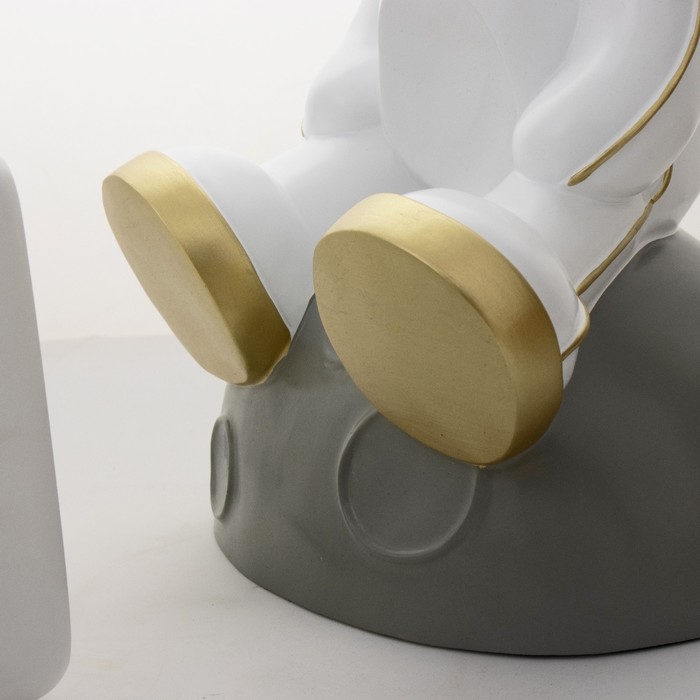 Светильник-полка "Космик" LED USB серый 35х25х47см RISALUX