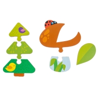 Головоломка пазл из крупных деталей &laquo;Лесные животные&raquo;