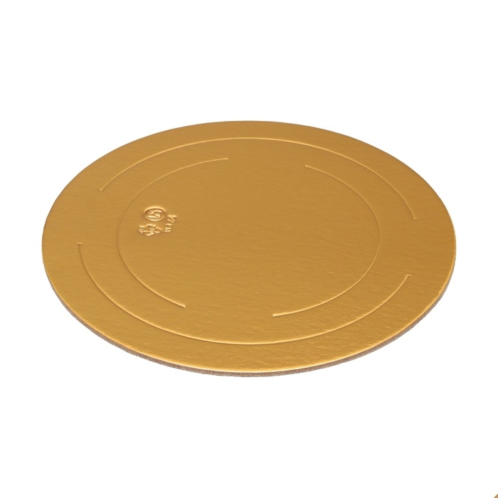 Подложка усиленная, 22 см, золото-жемчуг, 3,2 мм, набор 5 шт. Подложка усиленная, 22 см, золото-жемчуг, 3,2 мм, набор 5 шт.